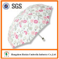 Завод прямых customed печать УФ Защита розовый зонт с логотипом